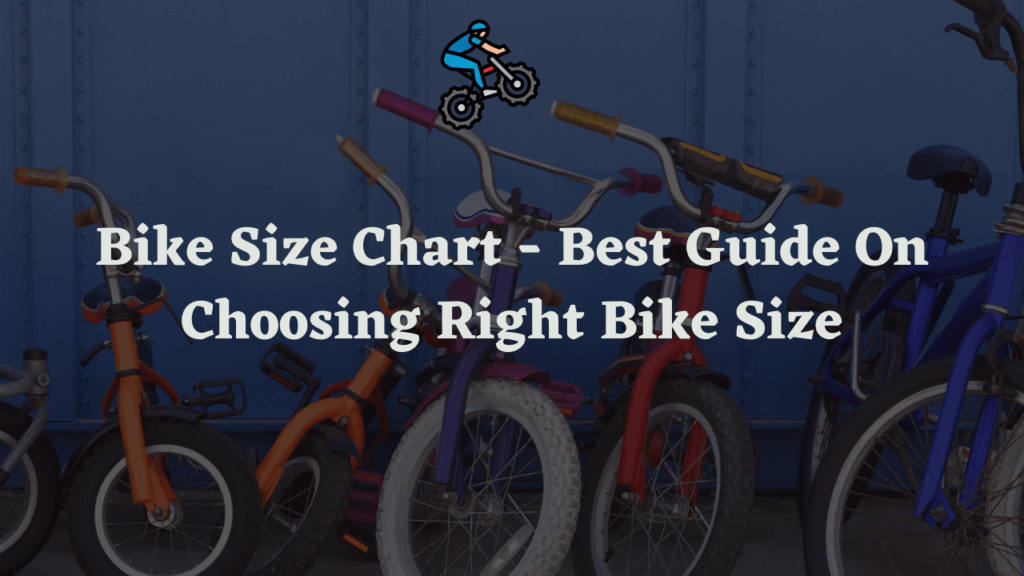 bike size chart